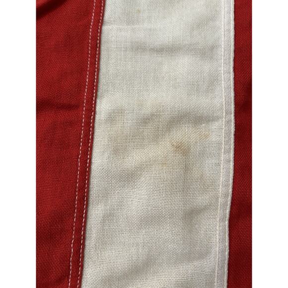 VTG RARE American Flag Bulldog Bunting 48 Stars WW2/Korean 40s US Treasury Dept - Picture 6 of 16